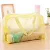 Storage Bags 2021 Fire Water Proof PVC Cosmetic Bag For Women Floral Transparent Wash Creative Home Outing Compressed Shower