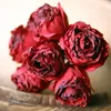 Bridal Rose Bouquet for Wedding Valentine's Day Artificial flowers Vintage rose bunch