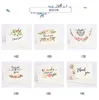 Floral Thank You Getting Card مع Envives 6 STYLESPER SET 1221090