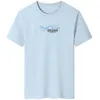 Riinr Summer Arrival English Element Stampa Tinta unita T-Shirt manica corta O-Collo Casual Big Size Uomo S-6XL 210716