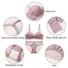NXY sexy set Young Women Lingerie Sexy Lace Underwear For Woman Bra Brief Sets Lady lette Active Push Up Wire Free Female s 1128