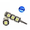 50PC / Lot Ice Blue T10 W5W 5050 13SMD LED Car Lampor Canbus Error Free 194 168 2825 Clearance Lampor Reading Dome Door License Plate Lights 12V