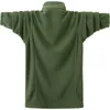 Autunno Inverno Felpe Uomo Casual Felpa Giacca Uomo Fleece Warm Army Green Windbreaker Large Size Soild Cappotti 6XL 220301