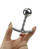 Massagem Metal Cristal Anal Plug Stimulator Aço Inoxidável Jóias Beads Butt Dildo Sexo Brinquedos Produtos para Mulher Homens Sho