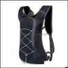 Sport Outdoors Torby na świeżym powietrzu Rower Torba wodna Hydration Backpack Rower Rower Running Bladder Pojemnik 2L Odbijający Opakowanie Drop