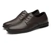 Classique hommes d'affaires chaussures habillées mode élégant formel mariage hommes sans lacet bureau Oxford cuir chaussure pour la fête