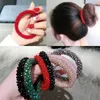 Newcompare med liknande föremål Crystal Party Sequin Elastic Hairbands Ponytail Hair Rope Girls Designer Armbands Kvinna Tillbehör Ewa4676