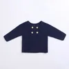 Boys Girls Clothing Sets Autumn Baby Knitted Suit Sweaters Coats + PP Shorts Trousers Handsome Gentleman 210521