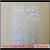 Accessories Tools Products Drop Delivery 2021 Pvc Plastic Package Bags With Pothhook 1226Inch For Packing Wefts Human Hair Extensi5765298