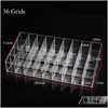 Boxes & Bins Clear Plastic 36/40 Slot Makeup Box Cosmetic Storage Lip Gloss Organizer Holder Lipstick Display Rack Kfgfv N5Jdy