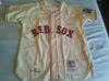 Niestandardowe szycie #9 Ted Williams Jersey Men Men Youth Kids Baseball Jersey XS-6xl