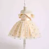 Bébé enfants vêtements printemps été nouvelles filles robe imprimer robe de princesse de mariage enfants robe de fête d'anniversaire 3-10 ans G1215