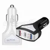 QC 3.0 Fast Rapid Quick Type c charger 3 in 1 PD Car Chargers For iphone 6 7 8 x Xr 12 13 Samsung s8 s9 s10 htc Android phone pc mp3
