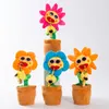 Zaczarowani kwiat pluszowe zabawki ręcznie robione luminescencja Energia ENPLINGINGS Flowers Novel Style Sing Sing Dance Zmiana stylizacja 3866694