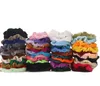 50 cores Velvet Hairbands Colon Amazon Estilo Cabelos Anel de Borracha Acessórios de Cabelo Lady Hairband Personalizado Atacado