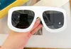 Lunettes de soleil surdimensionnées verres gris noirs Pilot Sunnies Occhiali da sole unisexe lunettes de soleil de mode accessoires de lunettes UV400 Protecti6766786