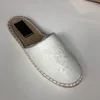 Uomo Donna Espadrillas in pelle piena Scarpe di tela stretch tigre Ricamo Pantofole piatte basse Mocassini Pescatore Scarpe da ginnastica con suola in gomma di alta qualità 302