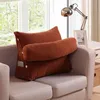 Coussin / oreiller décoratif 1pc grande taille canapé-lit coussins décorations pour la maison chaise de bureau épaissir doux triangle quatre saisons 2021