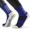 Män anti slip fotbollsstrumpor Athletic Long Socks Absorberande sportgreppstrumpor för basketfotbollsvolleyboll som kör F1011