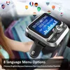 Creative Car FM Transmissor Kit com controle remoto 1.8 "LCD Bluetooth MP3 Player Dual USB Auto Carregador Handsfree Modulator