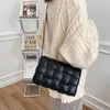 Bolsa de couro plutônio cubo de tofu 2021 moda outono e inverno textura bolsa transversal bolsa pequena moda ombro feminino