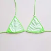 Женские купальные костюмы Bilaini Brand Summer 2021 Fashion Sexy Bikini Split String Solid Уникальная пляжная одежда 2 штуки XL