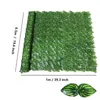 Decorative Flowers & Wreaths Artificial Leaf Roll Wall Landscaping Screen Outdoor Garden Backyard Balcony Fence Privacy