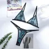 NXY sexy set Hot Women Blue Seductive Sexy Lace Mesh Lingerie Female Erotic Underwear Bra Briefs Transparent Set Ropa Interior Mujer Eróticos 1127