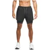 Short de protection de la vie privée à double couche pour hommes, été, sports de plein air, loisirs, course à pied, vie saine, entraînement, Capris, mode camou208A