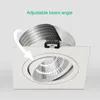 Downlight Dimmerabile LED Downlight COB Faretto Plafoniera 7w 9w 12w 15w 20w 25w Pannello quadrato da incasso