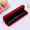 2021 New Arrival Red Velvet Jewelry Gift boxes For Pendant Necklace Rings bracelet Bangle women Wedding Engagement Jewelry Packaging