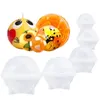 Cake Tools 5pcs Sphere Round Silicone Mold Resin Epoxy Jewelry Spherical Candle Wax Soap Bath Bomb Chocolate Jelly Making Moulds299v