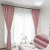 Oturma Odası için Modern Avrupa Tarzı Karartma Perdesi Pencere Yatak Odası Perdesi Kumaşlar Hazır Bitmiş Perdeler Panjur 210712