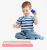 バブルフィジットおもちゃレインボー電卓キーボードデスクトップパズルシリコーン自閉症リハビリテーショントレーニング玩具