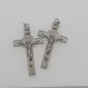 15Pcs Catholicism Benedict Medal Cross Crucifix Charms Pendant Spacer Charm Beads Antique Silver/gold/Black JewelryFindings T1783