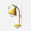 Macaron Minimalist Metal Table Lamp Bedside Office Student eye protection desk light E27 LED lighting for Bedroom living room