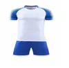 Maglia da calcio in bianco Uniforme personalizzata Maglie della squadra con nome e numero di disegno stampato su pantaloncini 4598