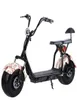 Comfortable Adult City Electric Scooter Wide Tire 1500W High Power Cycling Motorcycle