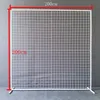 Party Decoration Square Wedding Whited Iron Grid Arch Screen Frame Artificial Flower Sethfl Stage Fteledrop stand8819659