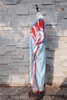 Plaża Swimsuit Cover Up Tunika Sarong Robe De Plage Nosić Kaftans Long Sukienka Damska Swim Wear # Q614 210420