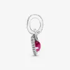 100% 925 Sterling Silver Princess Apple Dangle Charms Fit Oryginalny Europejski Charm Bransoletka Moda Kobiety Ślubne Biżuteria Akcesoria