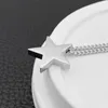 Pendant Necklaces Star Necklace Mens Chains On The Neck Stainless Steel Hip Hop Jewellery 2023 Gifts For Male Accessory