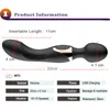 10 hastigheter kraftfulla stora vibratorer för kvinnor Magic Wand Body Massager Toy Woman Clitoris Stimulera kvinnliga sexprodukter Y0320