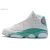 New Arrival Jumpman 13 Aurora zielony GS plac zabaw 13 s kobiety mężczyźni buty sportowe do koszykówki trampki wysoki rozmiar 5.5-13