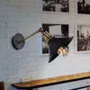 Edison antique ferro lâmpada de parede disco voando teto corredor de roader