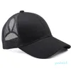 Yeni Gelenler Açık Güneşlik At Kuyruğu Beyzbol Şapkası Tenis Kap Kadın Dağınık Bun Beyzbol Şapka Snapback Damla Nakliye