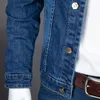 Cowboy Two Piece Sets Men Slim Fit Denim Jacket Jeans Cargo Matching Set Casual Streetwear Man Spring Autumn Embroidery Outfits Men's Tracks