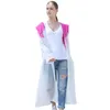 Rainfreem EVA Contrast Color Design Raincoat Women/Men Rainproof Tour/Hiking/Fishing Rain Gear 211025