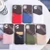 Designer Fashion iPhone 15 Pro Max 12 13 11 14 15 Pro Plus 14Promax XR XSmax Case Pu Leather Shell Samsung S23 S23P S23U S22 S22P S22U Obs 10 20 10U -korthållare