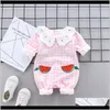 Rompers Jumpsuitsrompers Clothing Baby Kids Maternity Drop Delivery 2021 Spring Autumn Babyborn Girls Boys Ensemble For 1St Birthday Baby Clo